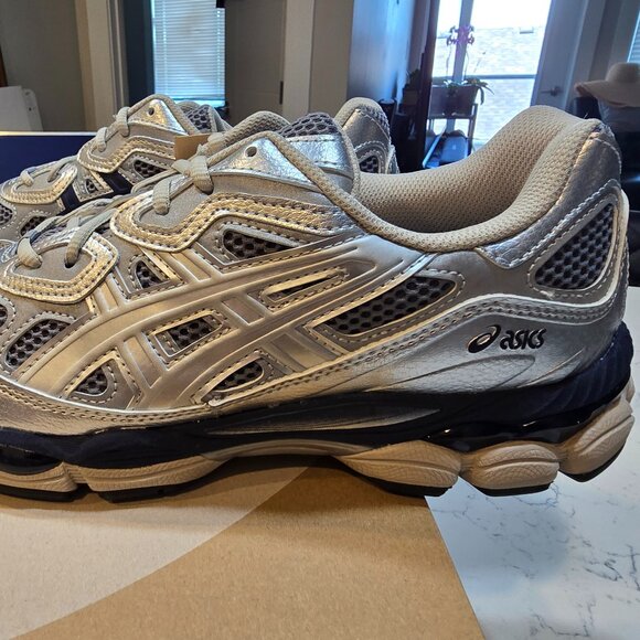BILLY's x ASICS GEL NYC 'PURE MIDNIGHT SILVER' 1203A581-020 RARE MENS SIZE 10 - Picture 1 of 14